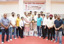 यूपी पुलिस सीनियर वर्ग में विजेता, लखनऊ को बेस्ट परफॉर्मेँस ट्रॉफी