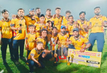 डे-नाइट मुकाबले में पीएमसी चैंपियन, टाइगर क्लब को 74 रन से दी शिकस्त