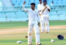 Ranji Trophy : प्रियम गर्ग का नाबाद शतक, यूपी ने कराया ड्रा लेकिन…