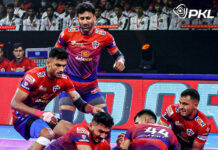 PKL 11: दबंग दिल्ली केसी के खिलाफ यूपी योद्धाज की जीत