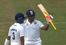 Irani Cup: रहाणे की अगुवाई में चले बल्लेबाज, मुंबई के चार विकेट पर 237 रन