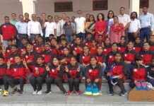 चतुर्थ राष्ट्रीय फिन स्वीमिंग चैंपियनशिप के लिए उत्तर प्रदेश टीम तैयार