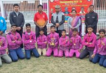 सब जूनियर खो-खो में केवि आइआइएम की बालक और बालिका टीम चैंपियन