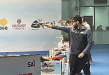विजयवीर पुरुष 25 मीटर रैपिड फायर पिस्टल में पहली बार राष्ट्रीय चैंपियन