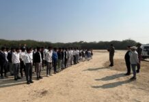 67 यूपी एनसीसी ने राष्ट्रीय उद्योग आश्रम इण्टर कॉलेज में पहली बार की भर्ती