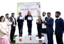 सीएमएस अर्शफाबाद के ‘स्पोर्टस डे’ में बच्चों ने दिखाई अनूठी खेल प्रतिभा