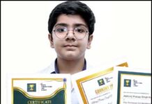 अन्तर्राष्ट्रीय गणित प्रतियोगिता में सीएमएस छात्र अभिराज ‘कन्ट्री टॉपर’