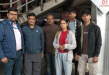 नेशनल सवात चैंपियनशिप 2024 कोलकाता के लिए उत्तर प्रदेश टीम रवाना