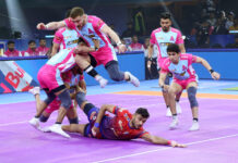 पीकेएल 11 : जयपुर पर एकतरफा जीत के साथ सेमीफाइनल में यूपी योद्धाज