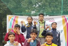 इंटर स्कूल चैंपियनशिप में चमके एसकेडी एकेडमी वृंदावन के स्केटर्स