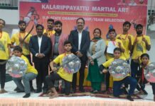 राष्ट्रीय खेल : यूपी कलारीपयट्टू टीम में लखनऊ के 8 खिलाड़ी चयनित