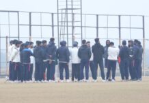 इकाना स्टेडियम में यूपी रणजी टीम के पांच दिवसीय कैंप का आगाज