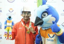 विश्व जूनियर चैंपियन पार्थमाने का 10 मीटर एयर राइफल में गोल्डन शॉट