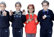 नेशनल स्टोरी-टेलिंग प्रतियोगिता में सीएमएस छात्राओं का उत्कृष्ट प्रदर्शन