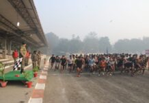 अग्निवीर भर्ती रैली लखनऊ के एएमसी स्टेडियम में शुरू