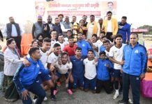 यूपी पुलिस ने जीता हेमवती नंदन बहुगुणा मेमोरियल फुटबॉल टूर्नामेंट
