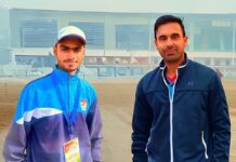 नेपाल में क्रिकेट का जौहर दिखाएंगे बाबू स्टेडियम के प्रशिक्षु संजय विश्वकर्मा