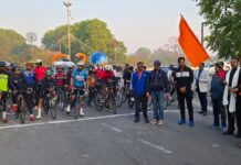 दीपक, संतोष, बुरहान व बुलबुल ने जीती गणतंत्र दिवस साइकिल रेस