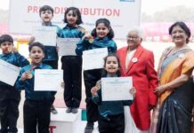 सीएमएस गोमती नगर में ‘वार्षिक खेलकूद समारोह’ आयोजित