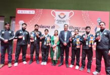 38वें राष्ट्रीय खेलों में प्रदेश कलारीपयट्टू टीम ने जीते 3 कांस्य पदक