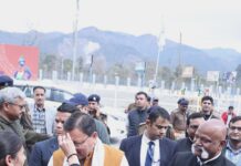 38वें राष्ट्रीय खेल में सीएम धामी ने बढ़ाया खिलाड़ियों का उत्साह