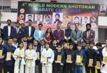 वर्ल्ड मॉडर्न शोतोकान कराटे कप : एमआर जयपुरिया स्कूल ओवरऑल चैंपियन