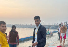 कुंभ क्षेत्र की स्वच्छता का निरीक्षण, नगर विकास अधिकारियों ने लिया जायजा