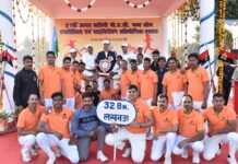 32वीं वाहिनी पीएसी के एथलीट 137 अंक के साथ ओवरऑल विजेता