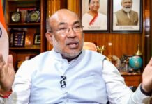 एन बीरेन सिंह का मणिपुर के सीएम पद से इस्तीफा