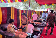 एनसीसी बालिका कैडेटों ने अंतर्राष्ट्रीय महिला दिवस पर किया रक्तदान