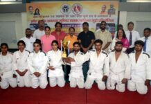 प्रदेश स्तरीय जूनियर जूडो के अंतिम दिन लखनऊ की स्नेहा ने जीता स्वर्ण
