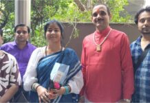 73 घंटे की पेंटिंग से रिकॉर्ड बनाने वाली मनन चतुर्वेदी का स्वागत