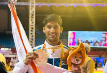 द्वितीय एशियन योगासन चैंपियनशिप में यूपी के प्रवीण पाठक का डबल गोल्ड