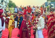 सौ से अधिक निर्धन कन्याओं ने थामा जीवनसाथी का हाथ