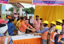 ज्येष्ठ मास का तीसरा मंगल, भरवारा एसटीपी में सुंदरकांड और भंडारा
