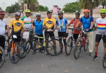 साइकिलिस्टों ने दिया साइकिलिंग को दैनिक जीवनशैली का हिस्सा बनाने का संदेश