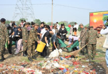 गौ घाट पर गोमती टास्क फोर्स ने चलाया पर्यावरण जागरूकता अभियान