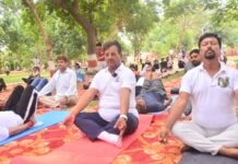 योग से जुड़ा लखनऊ, ‘एक पेड़ मां के नाम’ से जोड़ा पर्यावरण का संदेश