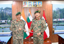 लेफ्टिनेंट जनरल वी हरिहरन ने संभाली 1 कोर मथुरा की कमान