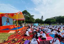 स्वर्ण जयंती स्मृति विहार पार्क बना योग का केंद्र, ‘योग संगम’ में उमड़ी भीड़