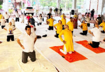 “एक पृथ्वी, एक स्वास्थ्य” योग को जीवन में अपनाएं : डा. दिनेश शर्मा
