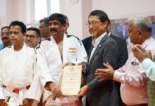 जूडो रेफरी मुनव्वर 8वीं डान ब्लैक बेल्ट से सम्मानित, साथ में बड़ी जिम्मेदारी