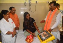 पूर्वी विधानसभा में जनसेवा और संस्कारों से सजा राजनाथ सिंह का जन्मोत्सव