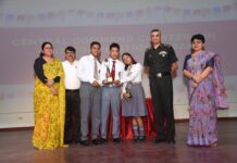 मध्य कमान वाद-विवाद प्रतियोगिता में एपीएस एलबीएस लखनऊ की दोहरी जीत