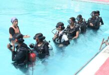 अनुशासन और आत्मविश्वास सिखाएगा स्कूबा डाइविंग कैंप