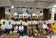 साइबर क्राइम टीम ने छात्रों को बताए ऑनलाइन खतरों से बचाव के उपाय