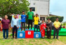 अनुभव और इंदरजीत सौ मीटर दौड़ में रहे अव्वल