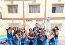 लखनऊ जिला सब जूनियर बालिका टीम ने सेमीफाइनल में बनाई जगह