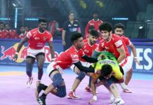 पीकेएल 12 : गुजरात ने पटना पाइरेट्स को 40-32 से हराया, शीर्ष-8 की रेस में बरकरार