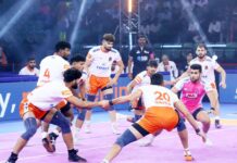 पीकेएल 12 : पुनेरी पल्टन ने जयपुर पिंक पैंथर्स को 57-33 से रौंदा, शीर्ष-2 में स्थान तय